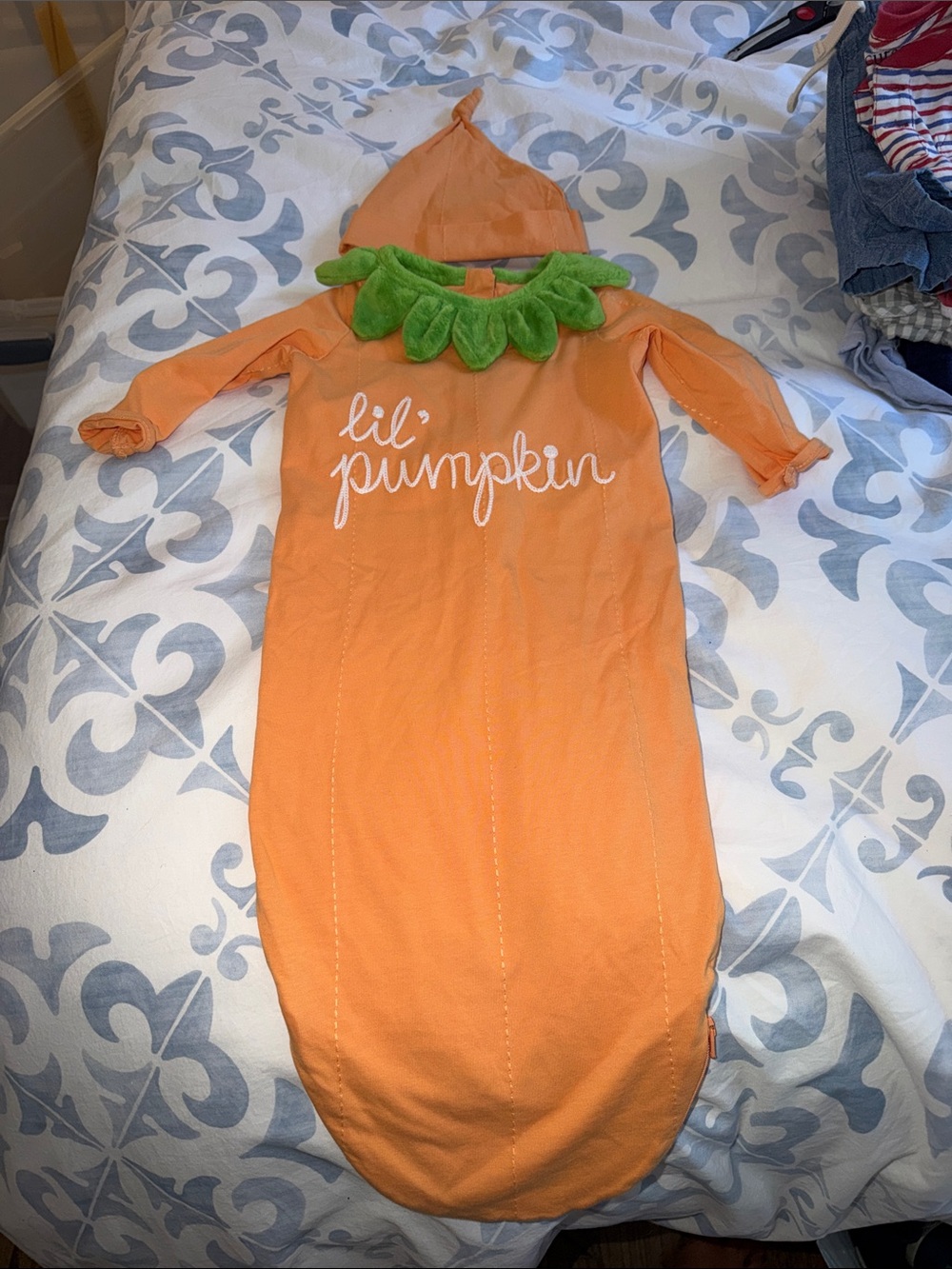 Baby Pumpkin Bunting Costume